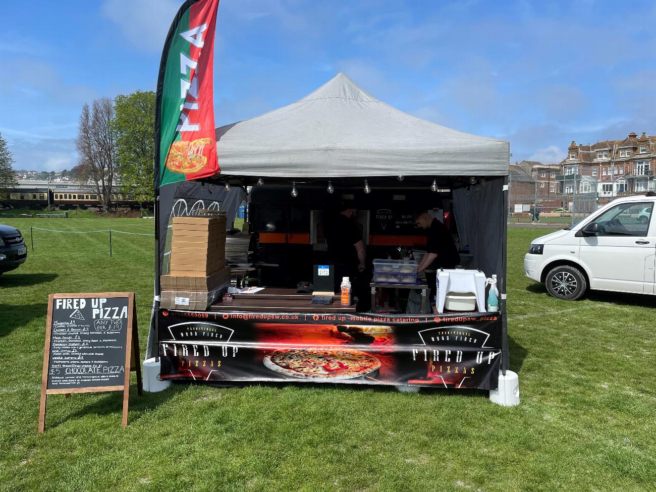 Mobile pizza van in Devon, Somerset and Cornwall | Fired Up | Gallery gallery image 4